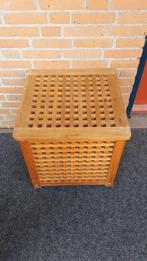 HOL   acacia    tafeltje   50/50   v IKEA, Ophalen, Minder dan 50 cm, Gebruikt, Minder dan 50 cm