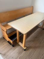 Tafel met bank voor kinderopvang, Ophalen