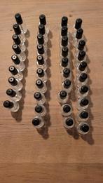 glazen flesje met kwastje, 5 ml, 39 stuks, Ophalen, Nieuw, Zwart, Handen en Nagels