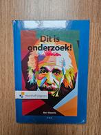 Dit is onderzoek! - Ben Baarda, Boeken, Zo goed als nieuw, Ben Baarda, Beta, HBO