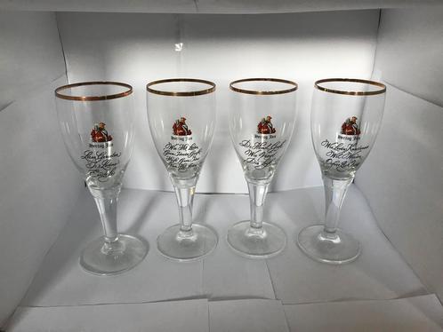 Hertog Jan “Spreukenserie 1” bierglazen (set), Verzamelen, Biermerken, Zo goed als nieuw, Glas of Glazen, Hertog Jan, Ophalen