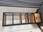 Industriële kast met mango hout, Huis en Inrichting, Kasten | Overige, Ophalen of Verzenden, Zo goed als nieuw