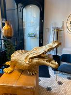 Groot Dierenbeeld - Krokodil, Tuin en Terras, Tuinbeelden, Ophalen, Nieuw, Kunststof, Dierenbeeld