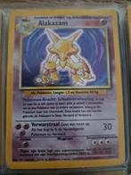 Holo Alakazam Base Set, Ophalen of Verzenden, Gebruikt, Losse kaart, Foil