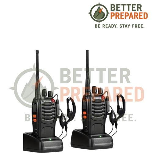 Baofeng Portofoonset – 16 Kanalen – Incl. Oortjes, Telecommunicatie, Portofoons en Walkie-talkies, Nieuw, Ophalen of Verzenden
