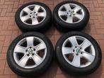 16 inch lichtmetalen Skoda Octavia velgen met zomerbanden, Ophalen, Skoda