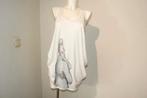 Christian Wijnants aparte top tuniek bijzondere afbeelding S, Kleding | Dames, Verzenden, Wit, Christian Wijnants, Zo goed als nieuw