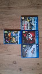 4 auto/race spellen voor de PS4., Spelcomputers en Games, Games | Sony PlayStation 4, 1 speler, Racen en Vliegen, Ophalen of Verzenden