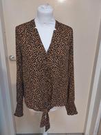 Prachtige bruine blouse van Costes maat XL met leuke print, Costes, Ophalen of Verzenden, Zo goed als nieuw, Bruin