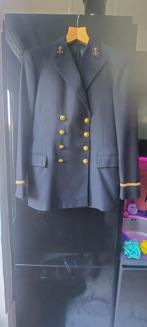 Vintage Scheepswerktuigkundige Uniform - Maat 46, Ophalen of Verzenden, Marine, Nederland