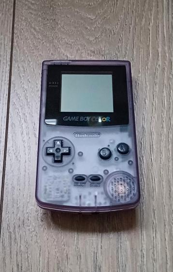 Game Boy Color - Paars Transparant beschikbaar voor biedingen