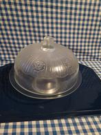 serveerschaal + stolp high tea set 2 delig €14,95, Ophalen of Verzenden, Zo goed als nieuw
