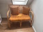 Rotan bankje (trouwbankje), Huis en Inrichting, Ophalen, Zo goed als nieuw, Minder dan 150 cm