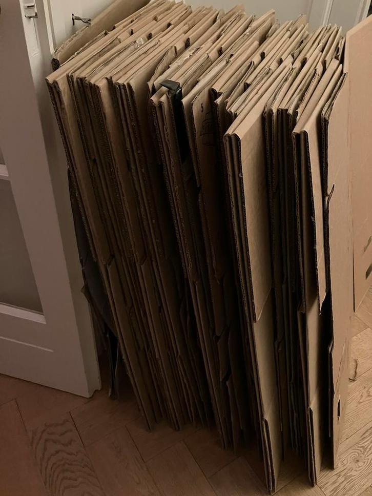 Extra stevige LARGE IKEA verhuisdozen 64 x 34 x 40cm - 60EUR, Doe-het-zelf en Verbouw, Kratten en Dozen, Zo goed als nieuw, Doos