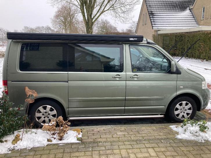 VW T5 California comfortline Camper 2005, Caravans en Kamperen, Campers, Particulier, tot en met 4, Buscamper of Camperbus, Volkswagen