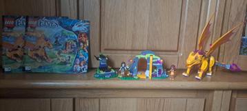 Lego Elves 41175 - Vuur Draak Lava Grot beschikbaar voor biedingen