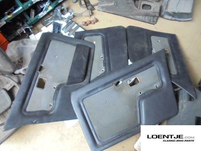 Deurpaneel duerpanelen e30 zwart 325i 320i 318i 316, Auto-onderdelen, Interieur en Bekleding, BMW, Gebruikt, Ophalen of Verzenden