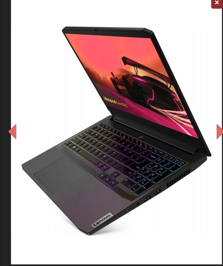 Lenovo IdeaPad Gaming 15ACH6, Computers en Software, Windows Laptops, Zo goed als nieuw, 15 inch, SSD, 3 tot 4 Ghz, 16 GB, Qwerty