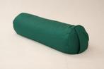 LEOLTE Bolster yoga ronde kussen 70cm x 20cm Bottle green, Leolte, Nieuw, Ophalen of Verzenden, 4033ev Lienden