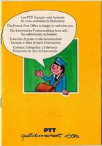 Folder Franse PTT uit  1978  14 pagina’s geniet., Ophalen of Verzenden, Gelezen, Folder