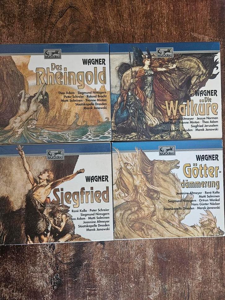 Wagner - Der Ring des Nibelungen - Complete Opera, Cd's en Dvd's, Cd's | Klassiek, Zo goed als nieuw, Opera of Operette, Romantiek