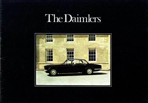 Folder Daimler Sovereign & Double-Six (1974), Boeken, Auto's | Folders en Tijdschriften, Gelezen, Overige merken, Verzenden