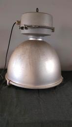 2 stuks industriële hanglampen, Ophalen, Gebruikt, 50 tot 75 cm, Glas