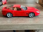 Ferrari 550 Maranello 1:18 – Maisto, Ophalen of Verzenden, Zo goed als nieuw, Maisto