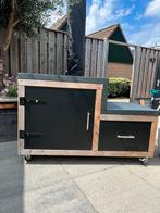 BBQ tafel met laden en deur, Tuin en Terras, Buitenkeukens, Ophalen, Gebruikt, Zelf gemaakt, Vrijstaand