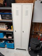 Lockerkast wit met deuren, Huis en Inrichting, Ophalen, Met plank(en), Gebruikt, 50 tot 100 cm