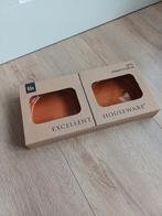 Terracotta schaaltjes - 2 stuks, Ophalen of Verzenden, Nieuw