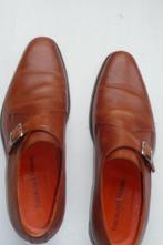 Reinhard Frans gespschoenen. Cognac. Maat 45, Bruin, Ophalen of Verzenden, Reinhard Frans, Gespschoenen