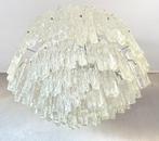 Vintage kroonluchter, Huis en Inrichting, Lampen | Hanglampen, Ophalen, Gebruikt, Glas, 50 tot 75 cm
