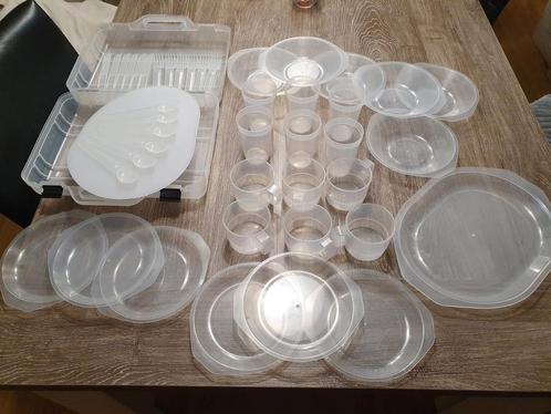 Picknickkoffer voor 6 personen, Hobby en Vrije tijd, Picknickmanden, Zo goed als nieuw, Ophalen of Verzenden