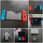 Nintendo switch met spellen, Ophalen of Verzenden, Zo goed als nieuw, Switch Original, Met games