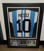 Gesigneerd en ingelijst Argentinië shirt door Messi Beckett, Verzamelen, Sportartikelen en Voetbal, Ophalen of Verzenden, Nieuw