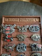 Harley Davidson - Verzameling van 22x Buckle Gespen, Reclamebord, Ophalen of Verzenden, Zo goed als nieuw