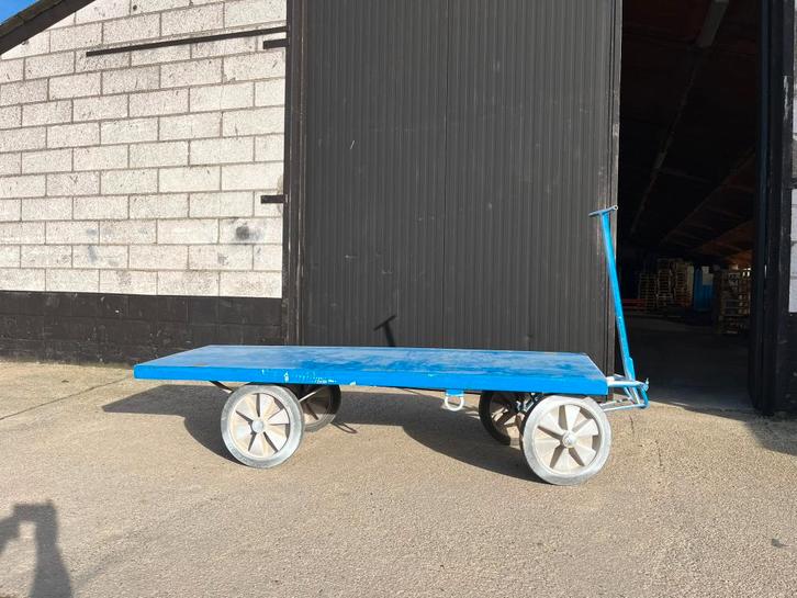 Zware last handtrekwagen (2.000Kg), Doe-het-zelf en Verbouw, Transportwagens, Gebruikt, Transportkar, 100 liter of meer, Verzenden