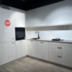 Showroom hoekkeuken Morelli lichthout kleur, Ophalen, Overige kleuren, Hoekkeuken, Nieuw