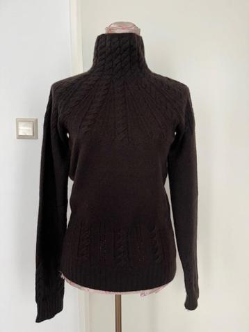 Cashmere trui van Wolford,donker bruin,mtS, zgan beschikbaar voor biedingen