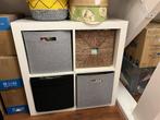 KALLAX-Style Storage Unit white IKEA (2x2 cubes), Ophalen, Gebruikt, 50 tot 100 cm, IKEA
