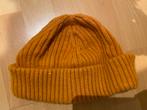 Gele Gebreide Mut, Kleding | Dames, Hoeden en Petten, Ophalen of Verzenden, Zo goed als nieuw, One size fits all, Hoed