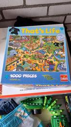 Puzzel dierentuin 1000 stukjes compleet, Ophalen of Verzenden, Zo goed als nieuw