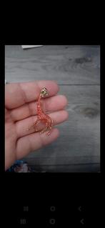 Giraffe broche, Sieraden, Tassen en Uiterlijk, Broches, Ophalen, Overige materialen