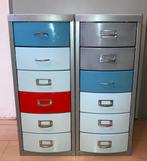 Vintage ladenkast; metaal, Huis en Inrichting, Kasten | Ladekasten, Ophalen, Minder dan 50 cm, Gebruikt, 5 laden of meer