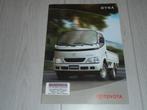 brochure Toyota Dyna  2002, Ophalen of Verzenden, Nieuw, Toyota