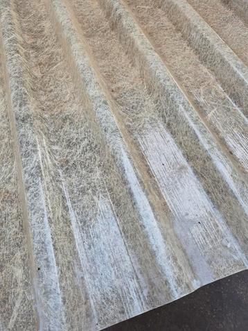 polyester damwandplaat 9.6mtr lang 105cm breed beschikbaar voor biedingen