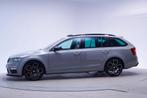 Skoda Octavia Combi 2.0 TSI RS 230pk Aut. [ Panorama Xenon N, 4 cilinders, 1984 cc, 1600 kg, Zilver of Grijs