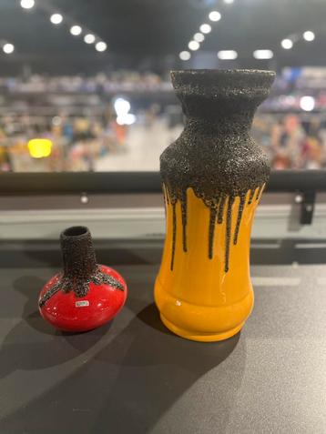 Retro vintage Roth West-Germany vloervaas en vaas beschikbaar voor biedingen