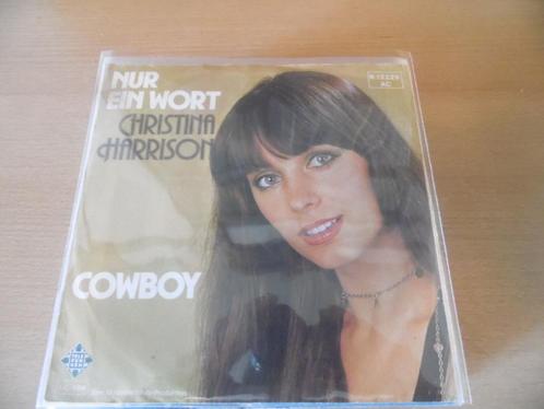 christina harrison. nur ein wort., Cd's en Dvd's, Vinyl Singles, Gebruikt, Single, Nederlandstalig, 7 inch, Ophalen